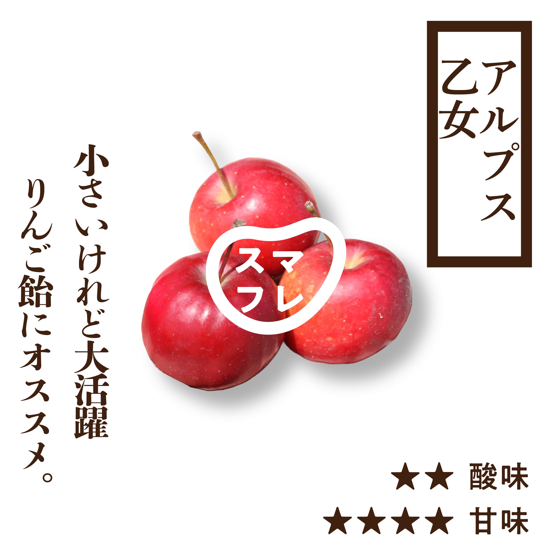 アルプス乙女 | 産地直送通販 | 青森りんご | RED APPLE(レッド アルプス乙女 | 産地直送通販 | 青森りんご | RED APPLE(レッド