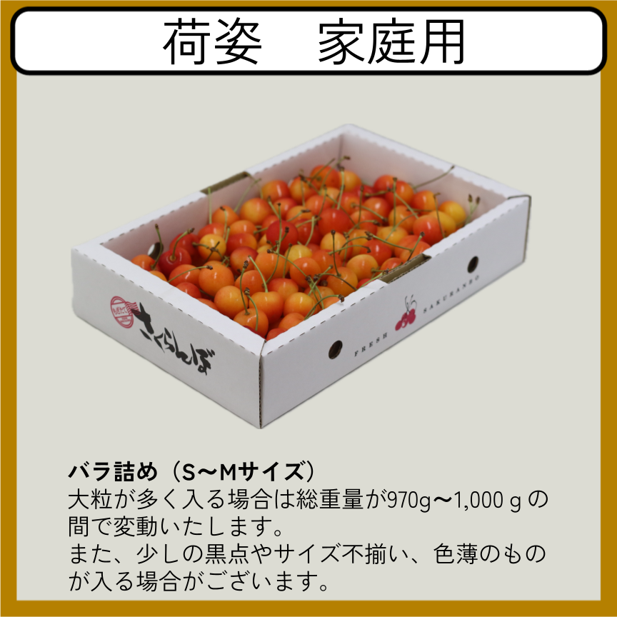 さくらんぼ 訳あり佐藤錦[予約:6月下旬出荷]