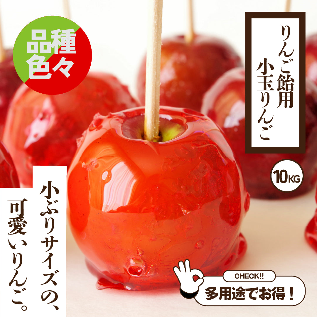業務用りんご飴用小玉りんご[予約:10月上旬収穫]