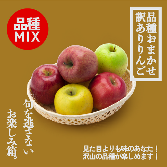 品種おまかせ訳あり早生りんご［予約］